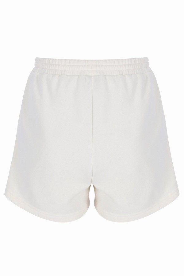 Cream Fila Piera Relaxed Fit Women Shorts | 1830VMKNC