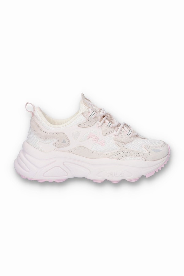 Cream / Purple / Silver Fila Tenacity Women Trainers | 2618CMISW