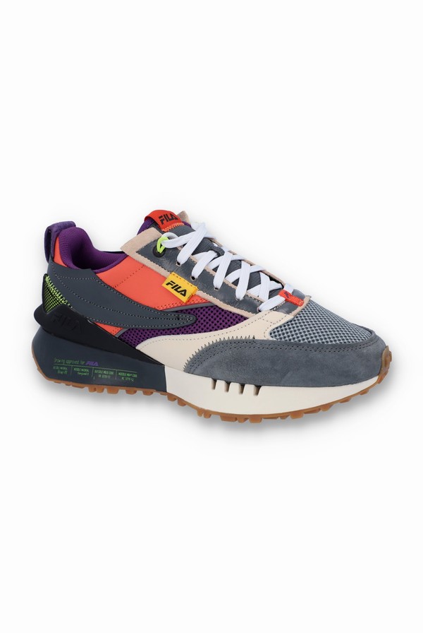 Dark Grey Fila Renno N Generation Men Trainers | 0196FRGSX