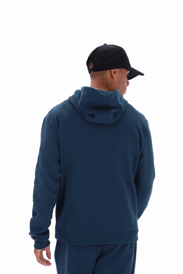 Dark Turquoise Fila Lance 2 Recycled Fleece Men Tracksuits | 7316GOUSD