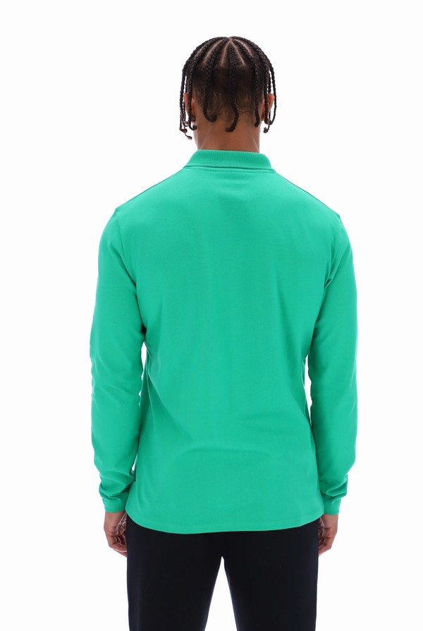 Deep Mint Fila Kit Long Sleeved Men Sweatshirts | 3827WGJIX