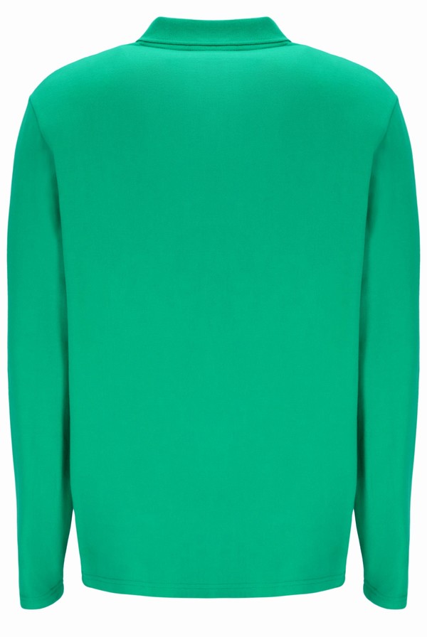 Deep Mint Fila Kit Long Sleeved Men Sweatshirts | 3827WGJIX