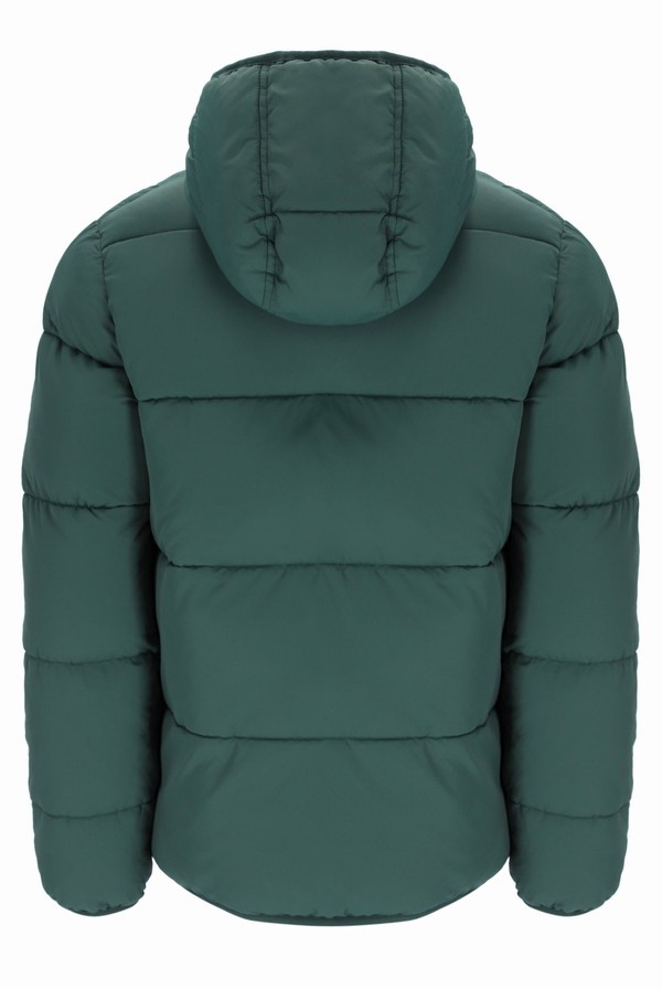 Green Fila Harry Heavily Padded Puffer Men Jackets | 6730ZGTNC