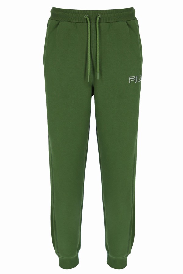 Green Fila Levie Oversized Graphic Men Jogger | 7264ZQLCH