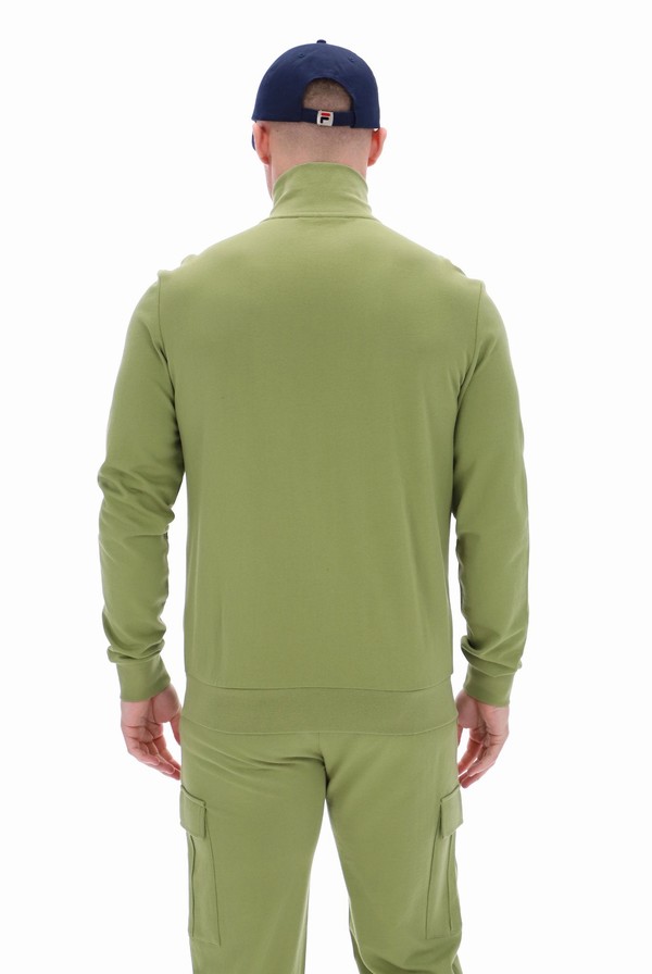 Green Fila Micah Cargo Pocket Men Tracksuits | 1735WCQPK