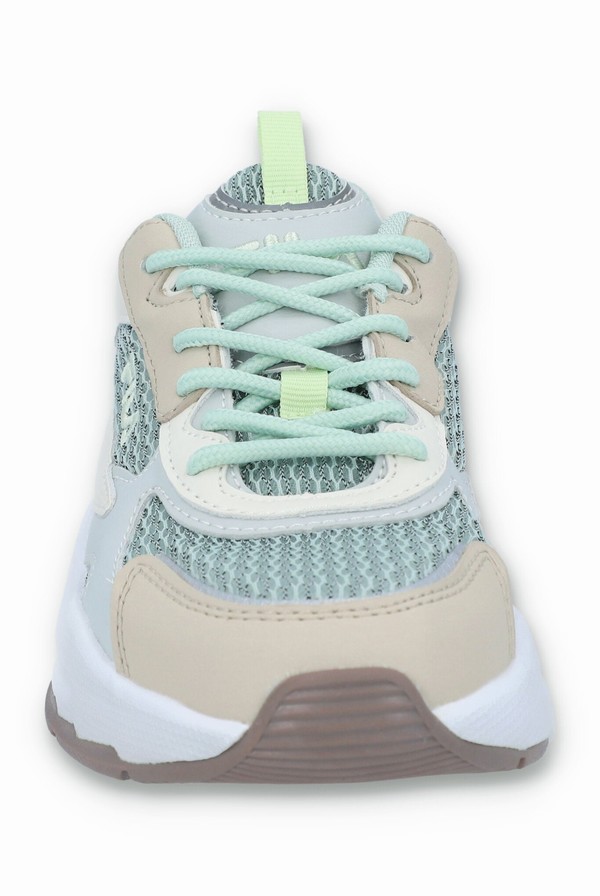 Green Fila Novarra Women Trainers | 8926KNPBD