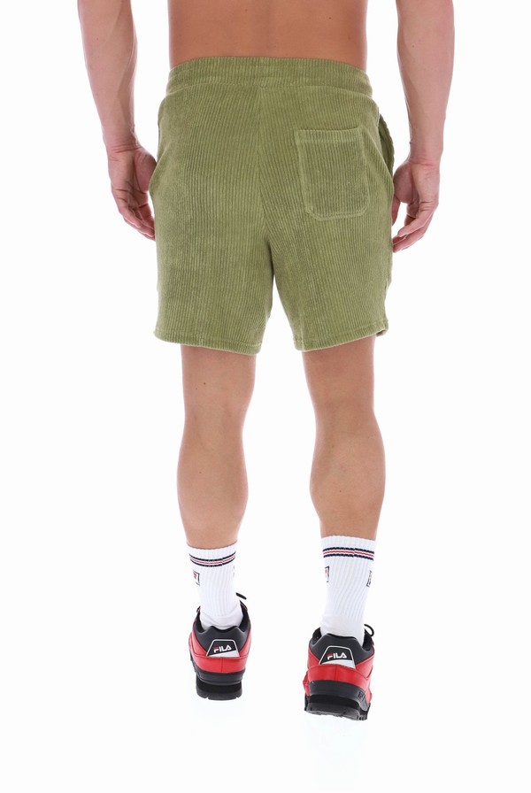 Green Fila Ronan Terry Needle Men Shorts | 8310LKRIX