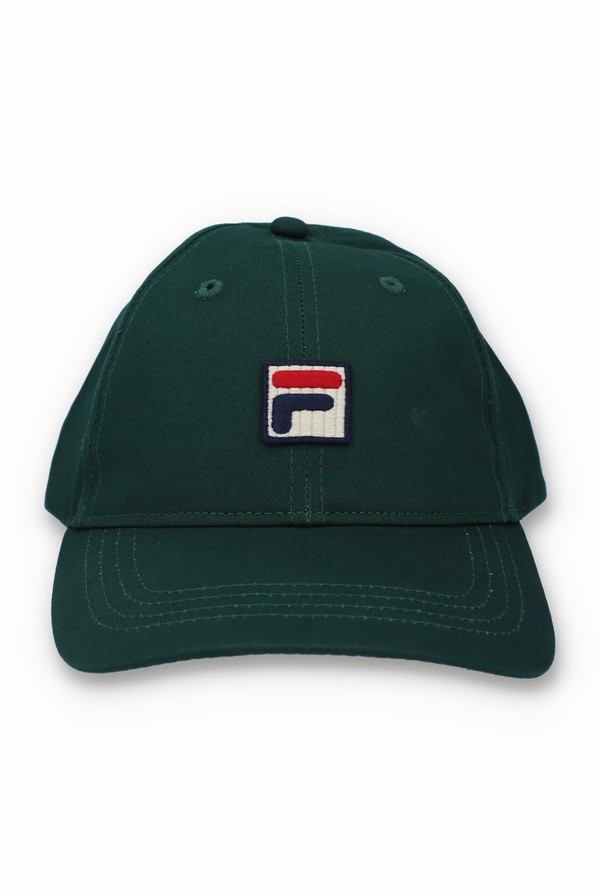 Green Fila Shylo Baseball Men Caps | 1953RXMLG