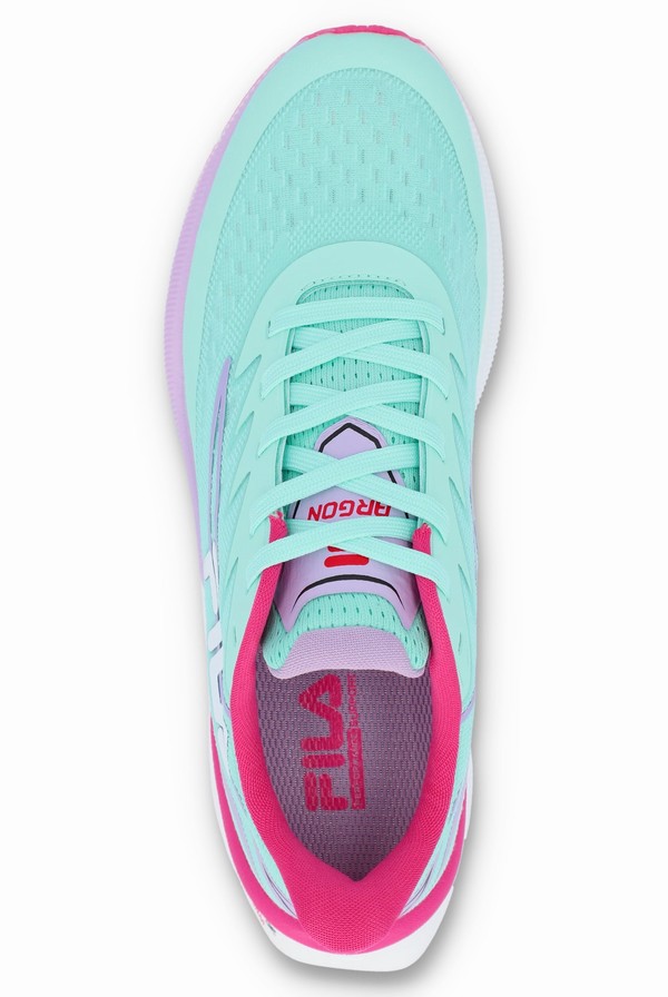 Green / Pink Fila Argon Women Trainers | 9146XPGAV