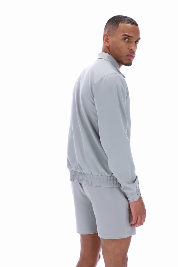 Grey Fila Adrian Harrington Men Tracksuits | 1694ARHPW