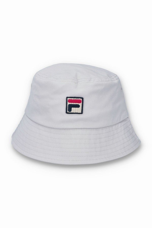 Grey Fila Anton Grey Bucket Women Hats | 8410KUCXM