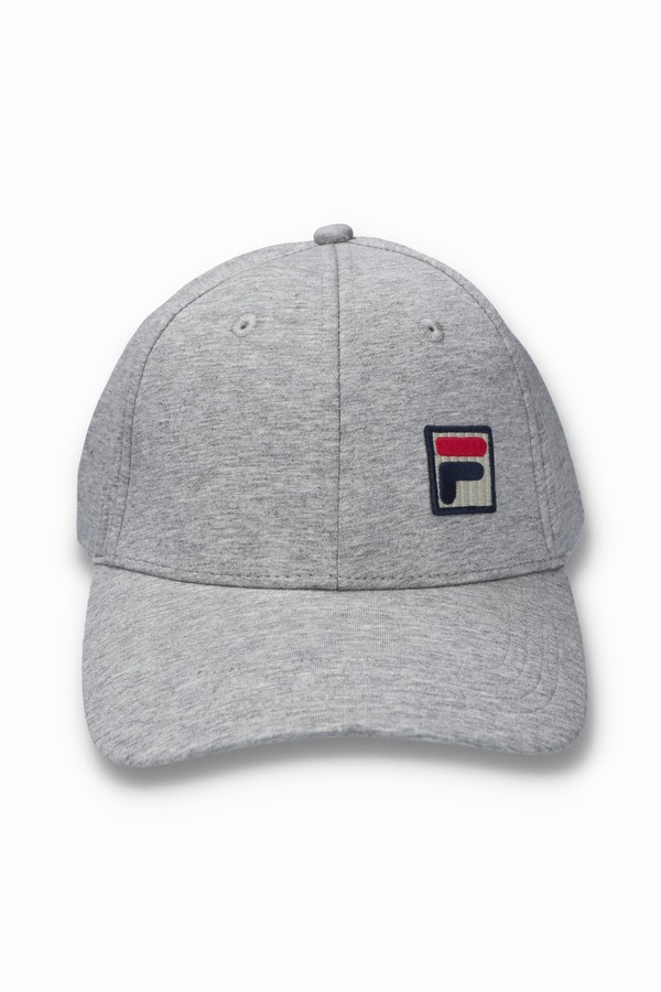 Grey Fila Cristo Baseball Men Caps | 1870BDSEF