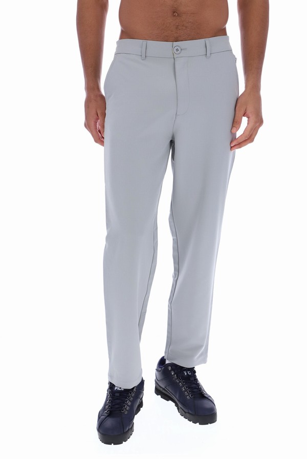 Grey Fila George Smart Golf Men Bottoms | 0759TDIUB