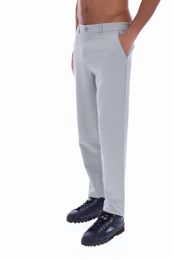 Grey Fila George Smart Golf Men Tracksuits | 1390KFJOQ