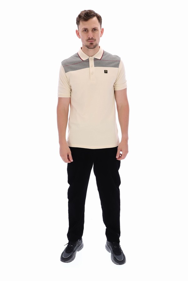 Grey Fila Jacapo Archive Yarn Dye Stripe Men Polo Shirts | 2908LTKVY