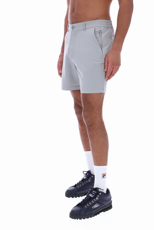 Grey Fila Joshua Smart Golf Men Shorts | 8574GJBSQ