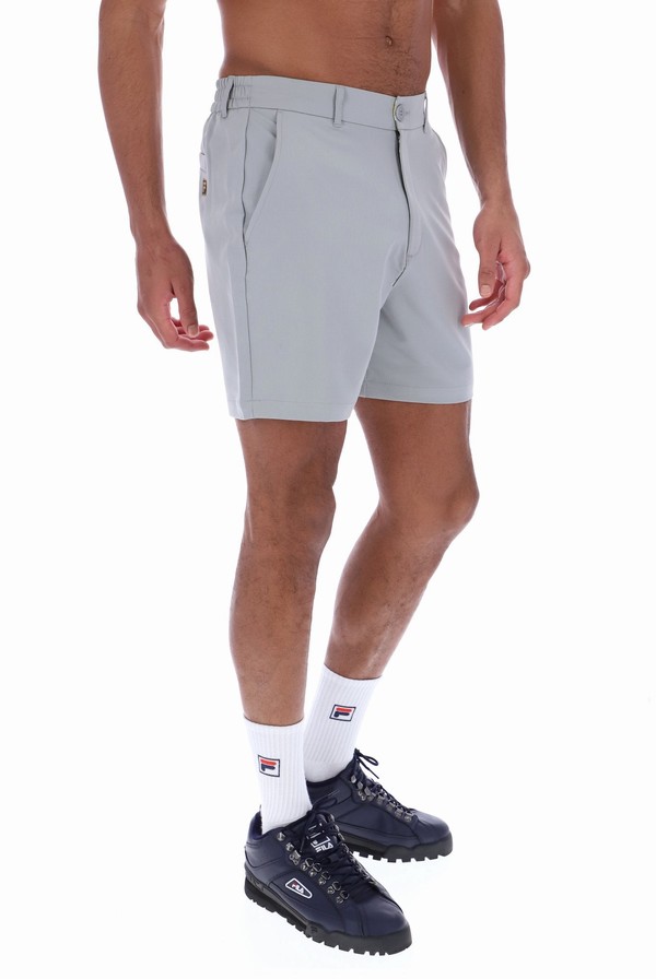 Grey Fila Joshua Smart Golf Men Shorts | 8574GJBSQ