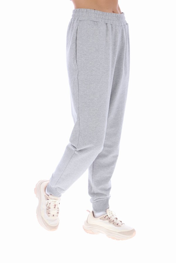 Grey Fila Visconti Cotton Women Jogger | 3650RGFBD