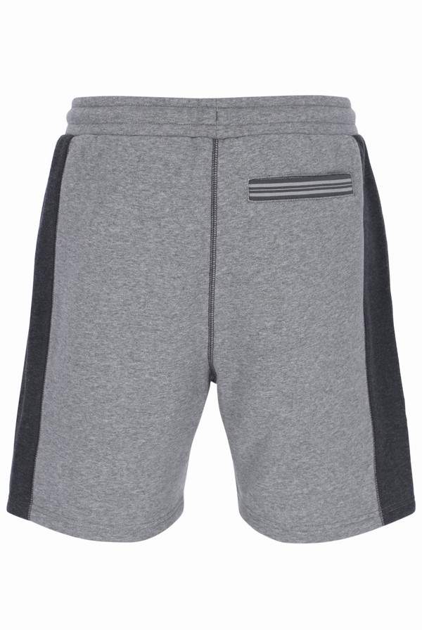 Grey / Grey Fila Webber Fleece Men Shorts | 6917HNPBR