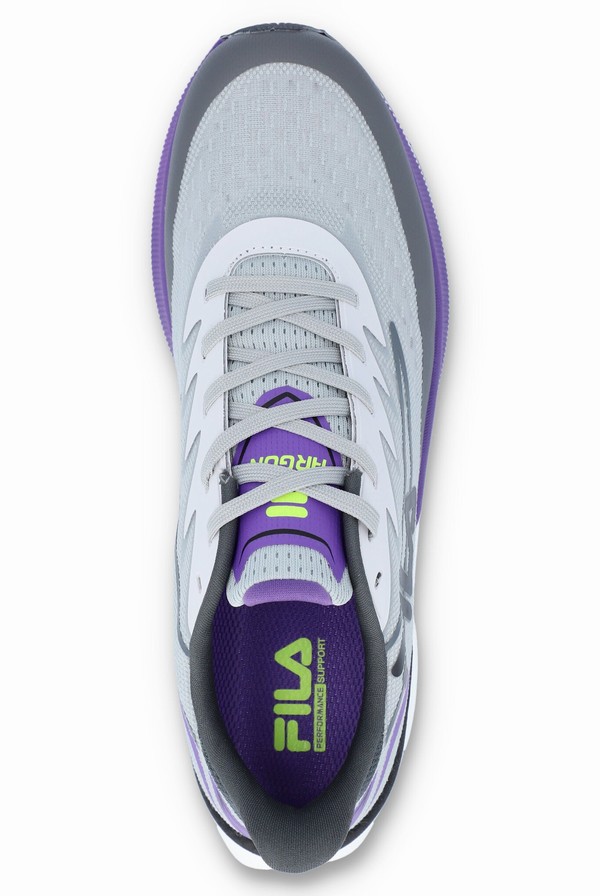 Grey / Purple / Purple Fila Argon Men Trainers | 7108RDIUF