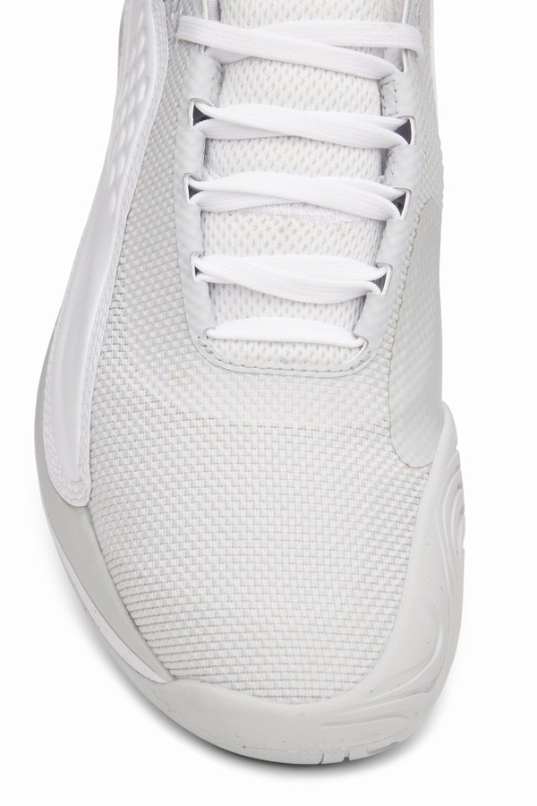 Grey / White Fila Mondo Forza Tennis Men Trainers | 4162FZQCG