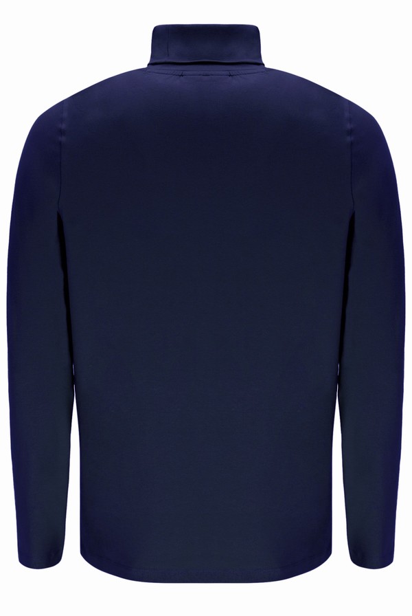 Navy Fila 19th Classic Roll Neck Men Sweatshirts | 3056WMSXP