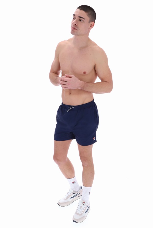 Navy Fila Artoni Men Shorts | 5702URYQZ