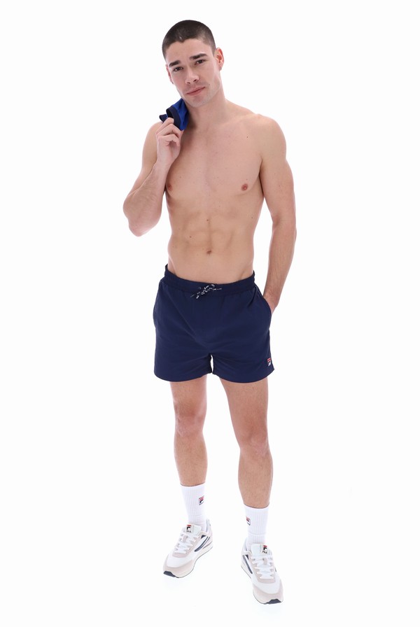 Navy Fila Artoni Men Swim Shorts | 2791YKVZT