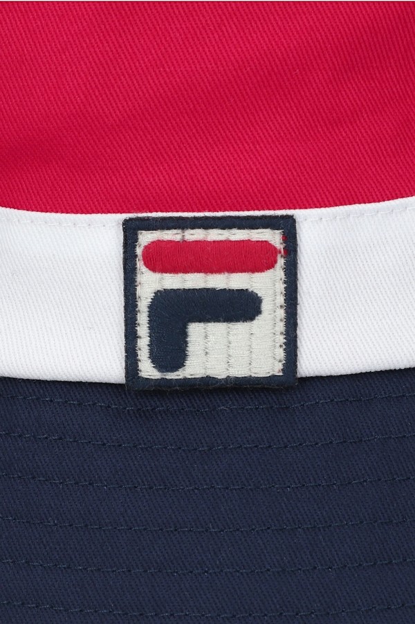 Navy Fila Basil F-Box Bucket Men Hats | 1798SFYQR