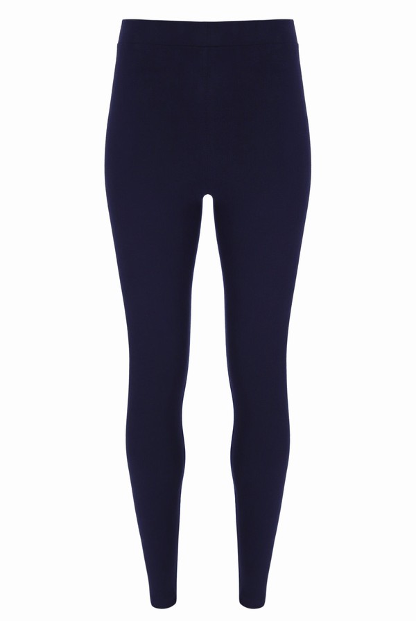 Navy Fila Beba Side Logo Women Leggings | 0723CFQHM