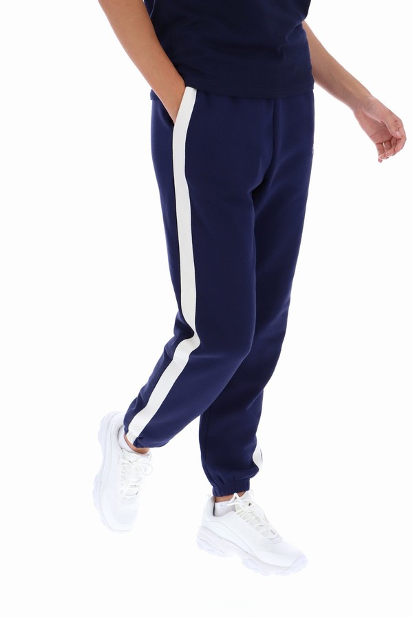 Navy Fila Cuffed Women Jogger | 9301GMOUD