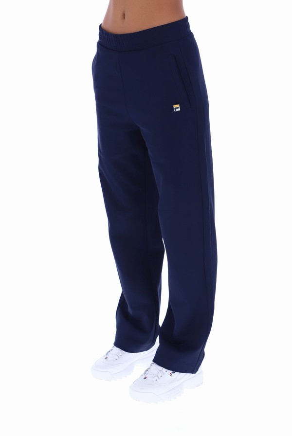 Navy Fila Everleigh Women Track Pants | 2350IUCNZ