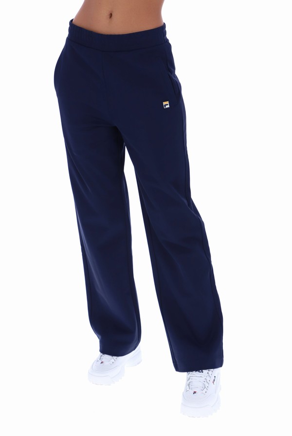 Navy Fila Everleigh Women Track Pants | 2350IUCNZ