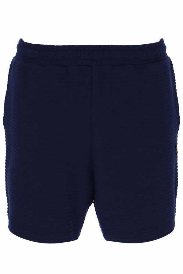 Navy Fila Ghio Pleated Men Shorts | 1072DPXBC