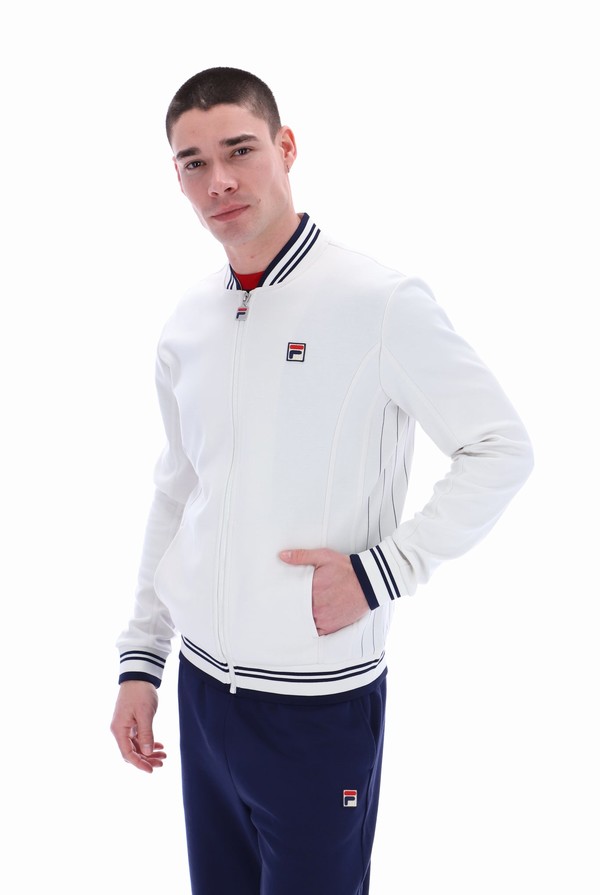 Navy Fila Settanta 2 Men Track Top | 1074FDCME