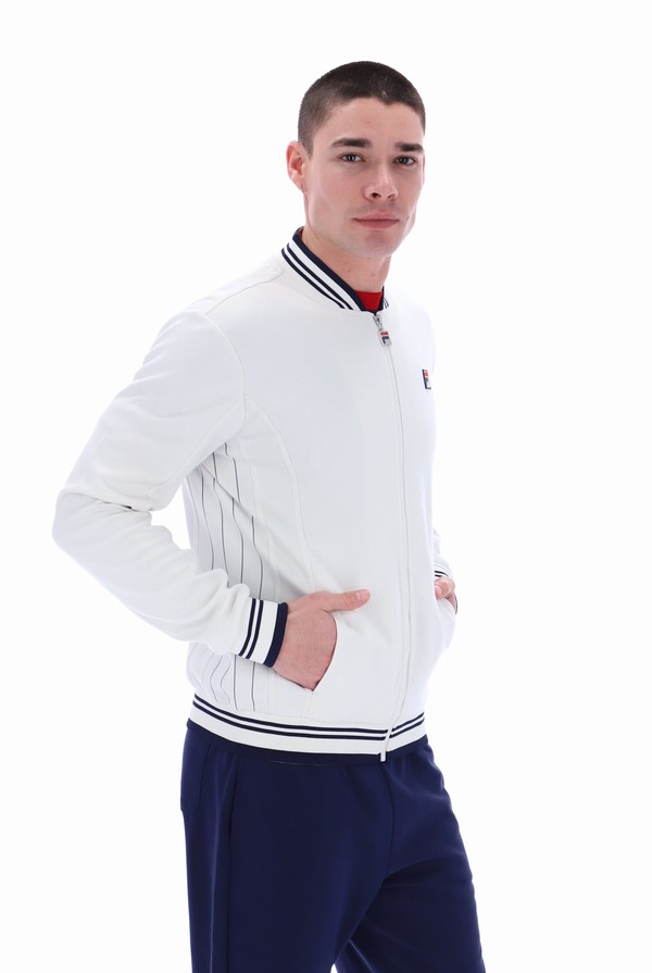 Navy Fila Settanta 2 Men Track Top | 1074FDCME