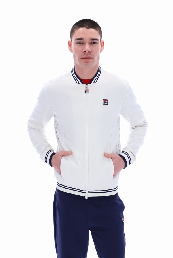 Navy Fila Settanta 2 Men Track Top | 1074FDCME