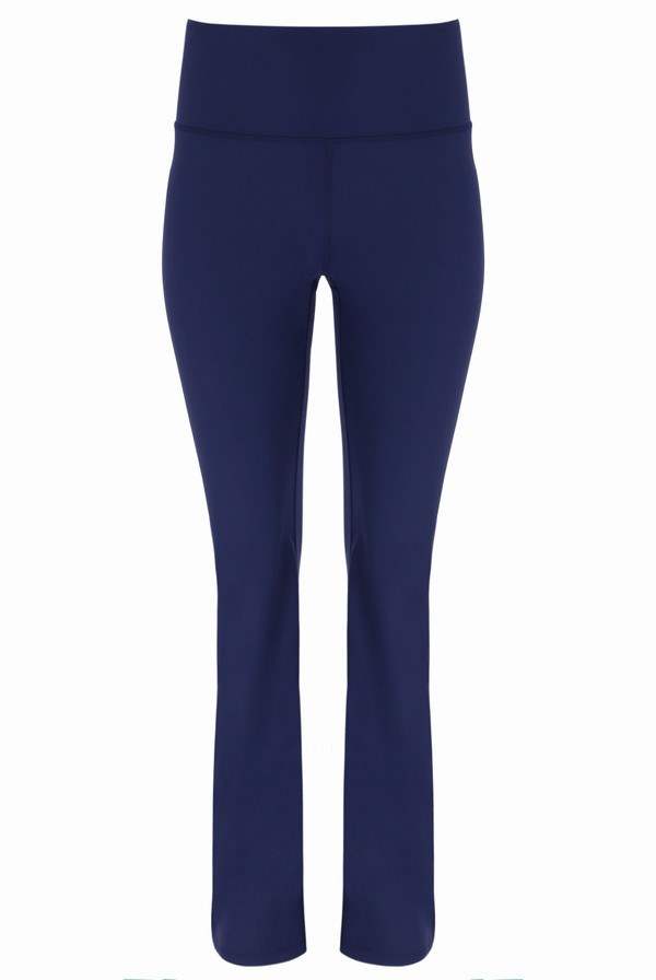 Navy Fila TALA SKINLUXE Flared Yoga Women Leggings | 9087QYIBL