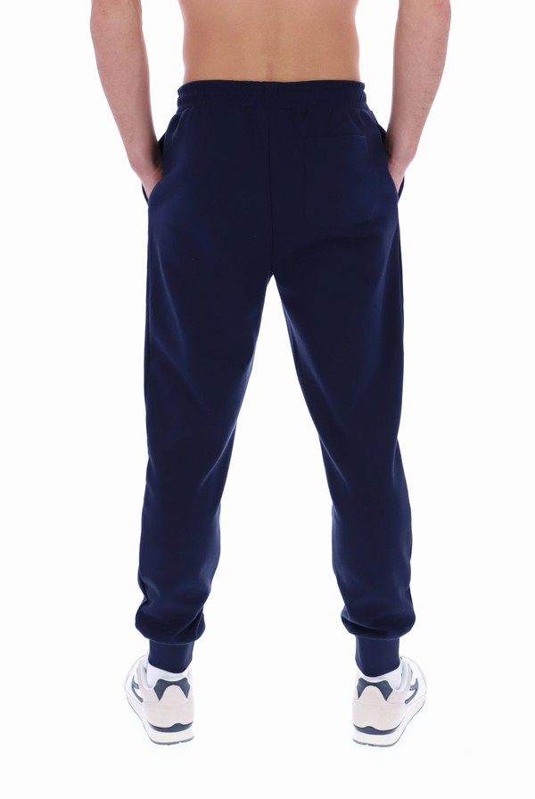 Navy Fila Umar With Taping Men Tracksuits | 6078LJHQB