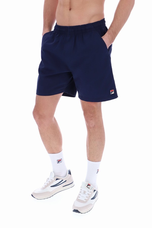 Navy Fila Venter Chino Men Shorts | 3910RZXTW