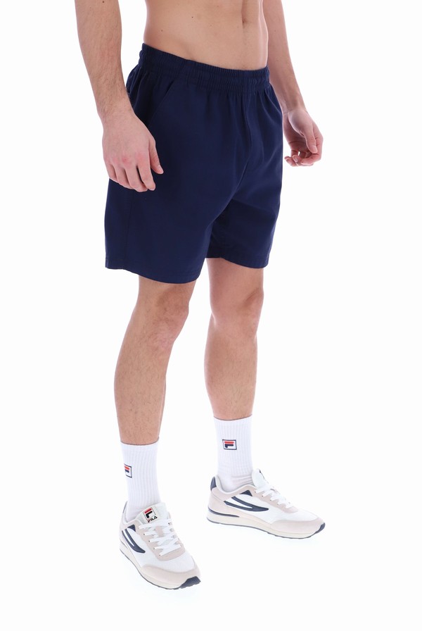 Navy Fila Venter Chino Men Shorts | 3910RZXTW