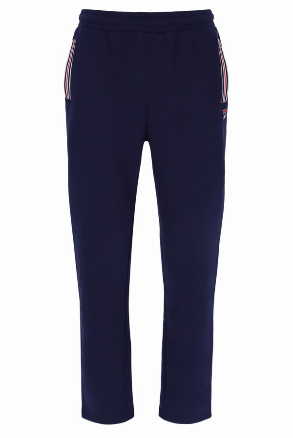 Navy Fila Waylon Men Bottoms | 0614GCBKH