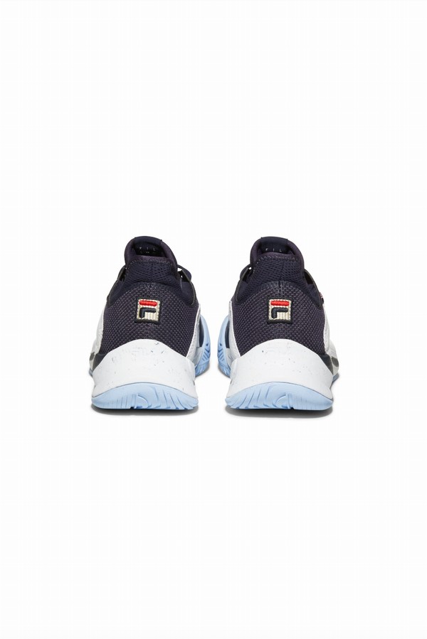 Navy / Black Fila Mondo Forza Tennis Men Trainers | 1423PBJUT