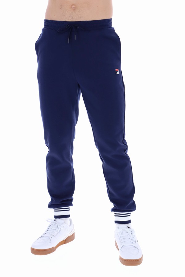 Navy / White Fila Deuce Men Jogger | 9531OURFE