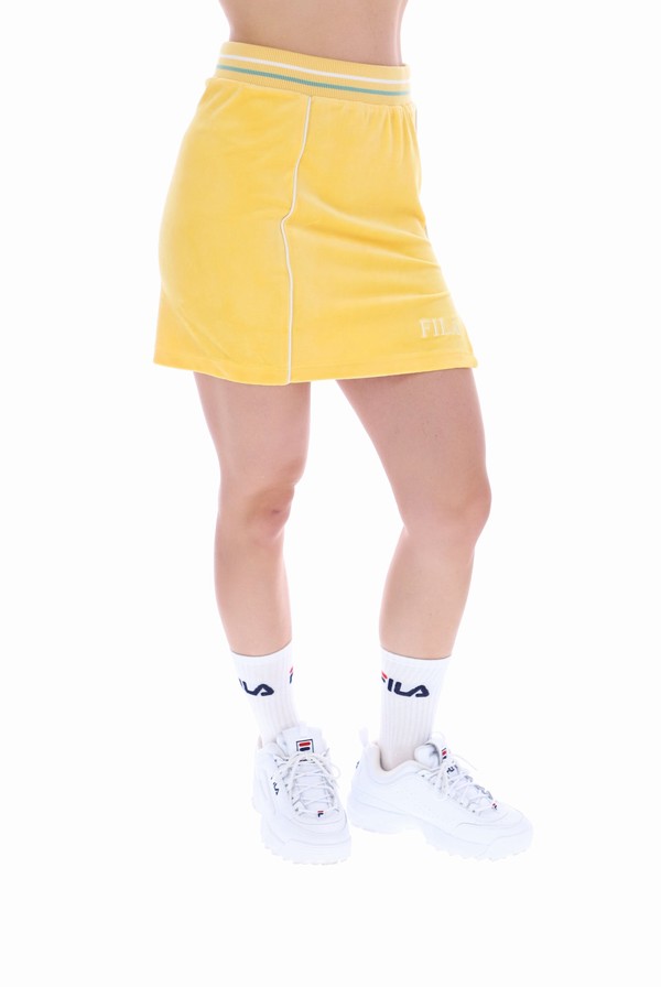 Orange Fila Oda Women Skirts | 2693KUILM