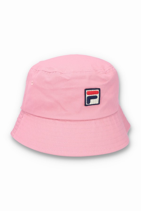 Pink Fila Anton Bucket Men Hats | 9021VXGYC