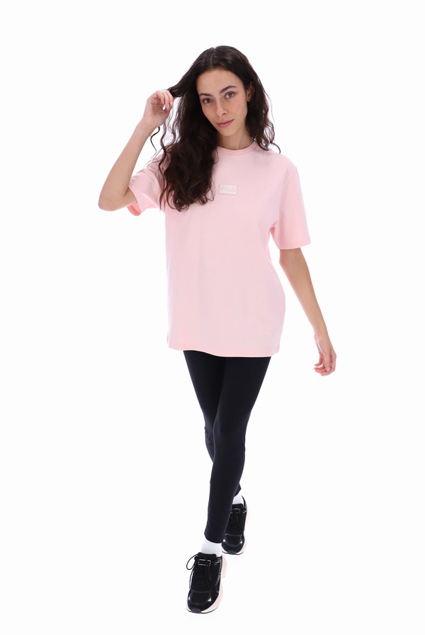 Pink Fila Dax Sleeve Men T-shirts | 8351CUYFB