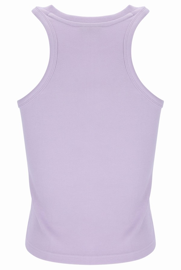 Pink Fila Hilde Racer Cropped Women Vest | 0391OZQXY