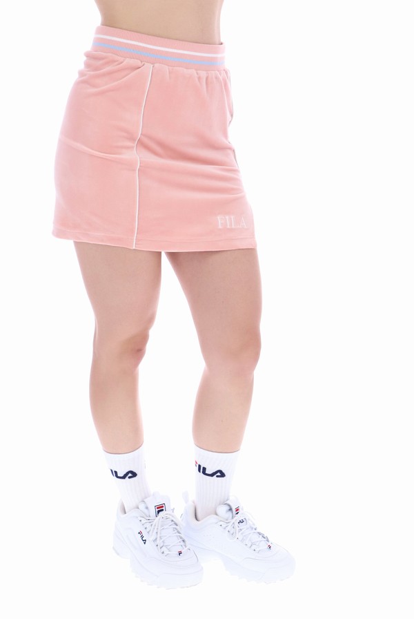 Pink Fila Oda Women Skirts | 4917AKLPH