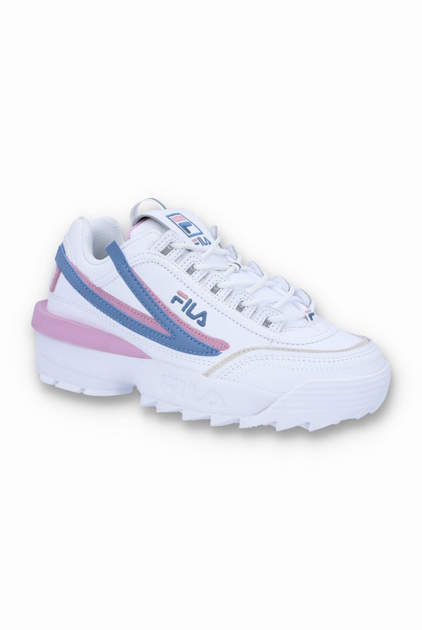 Pink / Blue Fila Disruptor 11 Women Trainers | 3546WBYQU